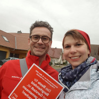 Anita Stork und Thomas Meidl - Garstadt Tür zu Tür