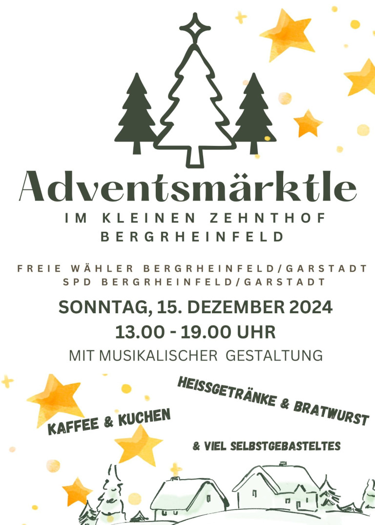 Adventsmärktle im kleinen Zehnthof Bergrheinfeld